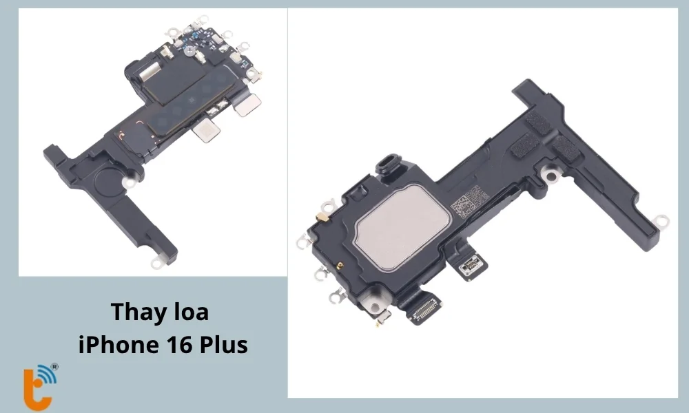 iPhone 16 Plus cần được thay loa nếu loa từng rơi rớt, vào nước hoặc mất hẳn âm thanh