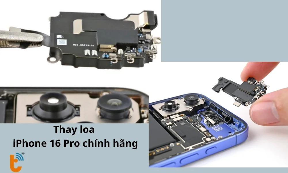 Thay loaiPhone 16 Pro chính hãng