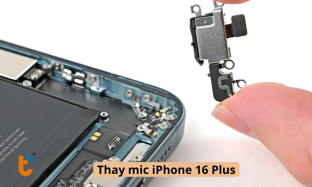 Sửa mic IP 16 Plus