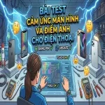 Bài test cảm ứng màn hình và điểm ảnh cho điện thoại iPhone & HTC