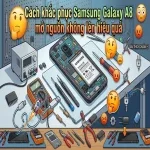 Cách khắc phục Samsung Galaxy A8 mở nguồn không lên hiệu quả