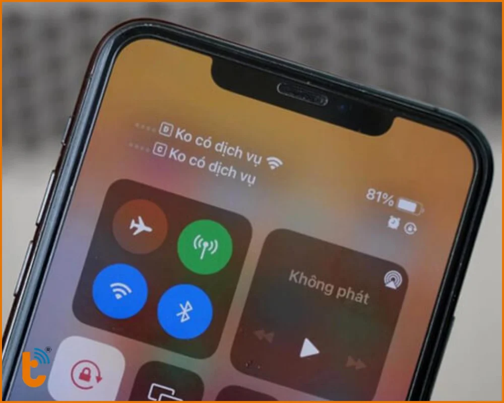 Cận cảnh mất sóng điện thoại trên iPhone