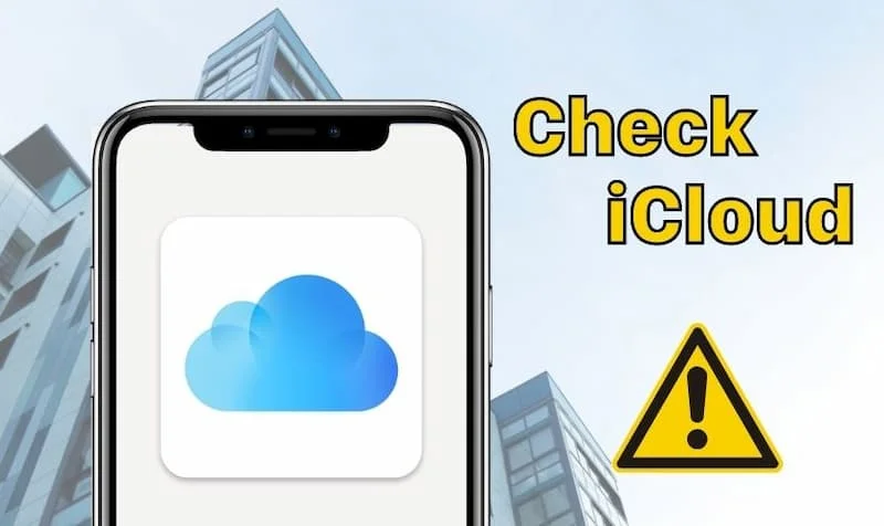 Check iCloud