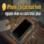iPhone 7 bị tắt màn hình nguyên nhân và cách khắc phục