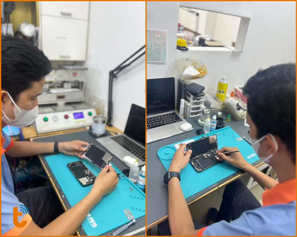 Quy trình sửa chữa iPhone chuyên nghiệp tại Thành Trung Mobile