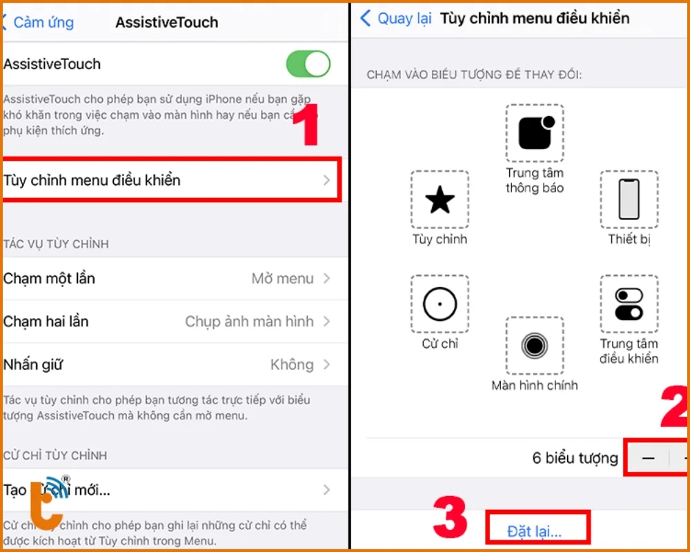 Tối ưu các tùy chỉnh cho nút Home ảo trên iPhone