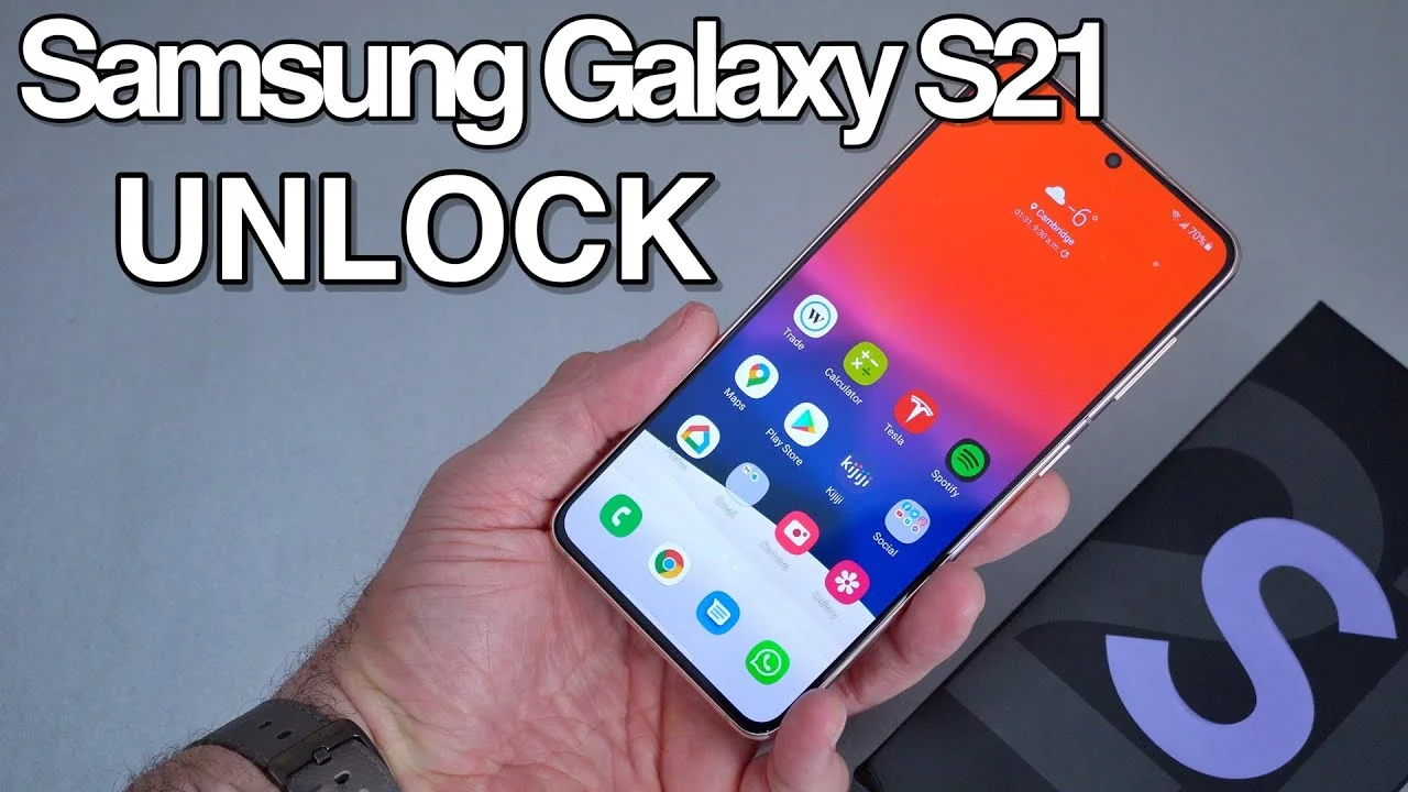 mở mạng Samsung S21