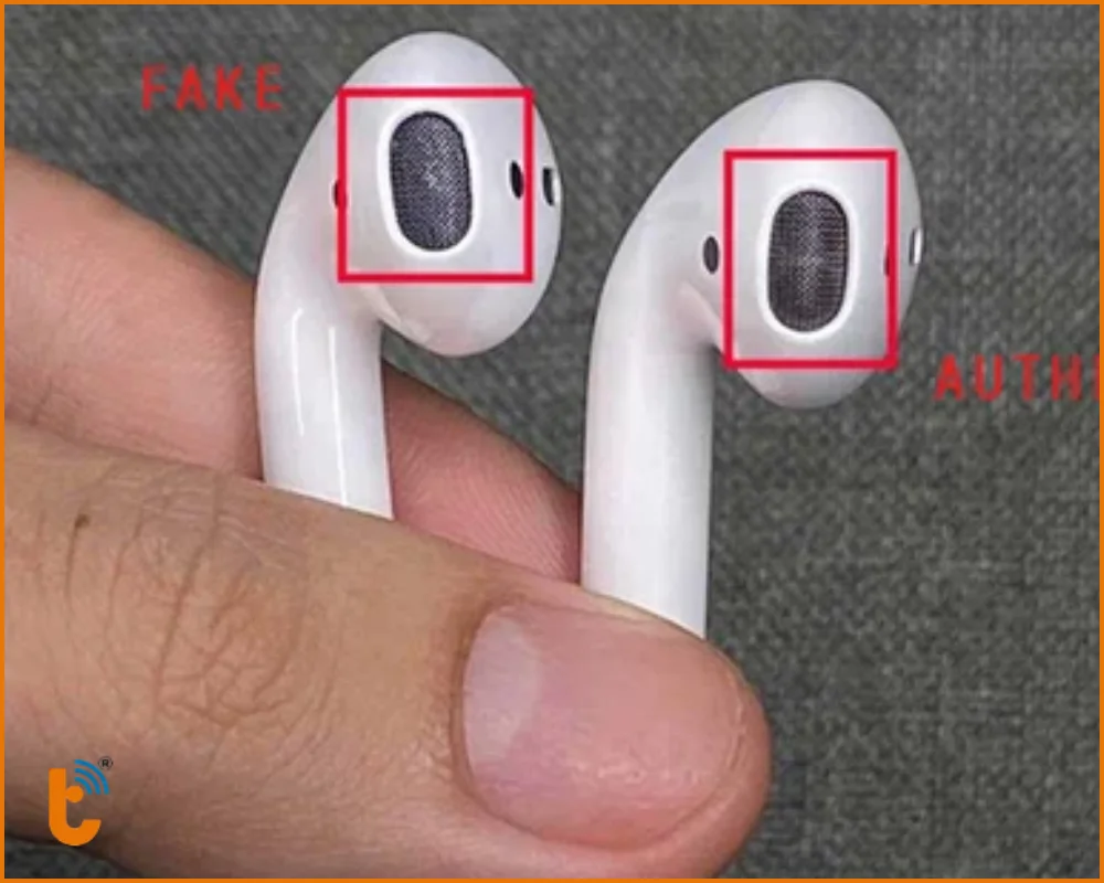 Màng loa tai nghe chính hãng là lưới kim loại đan chéo tinh xảo