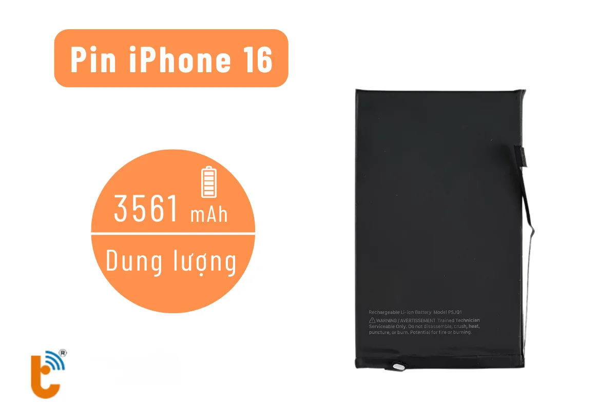 Thay pin iphone 16