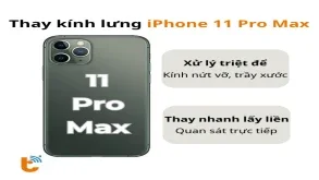 Thay kính lưng iPhone 11 Pro Max