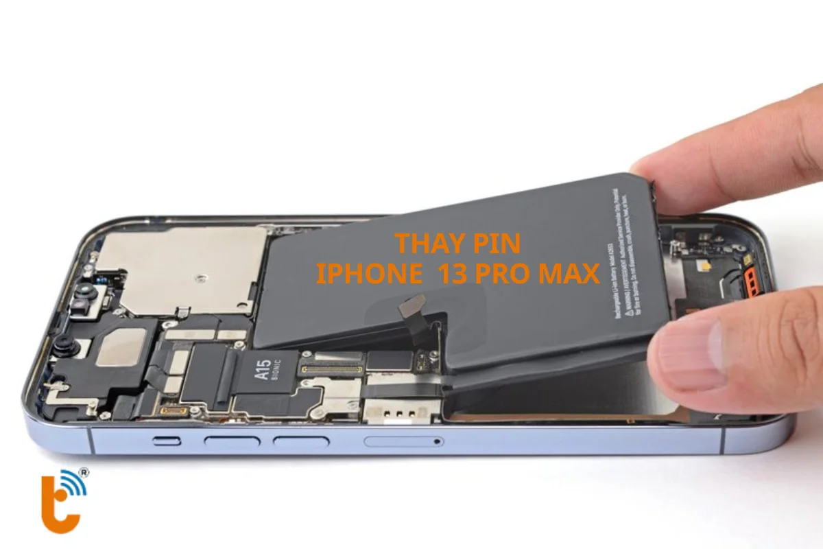 Thay pin mới cho iPhone 13 Pro Max