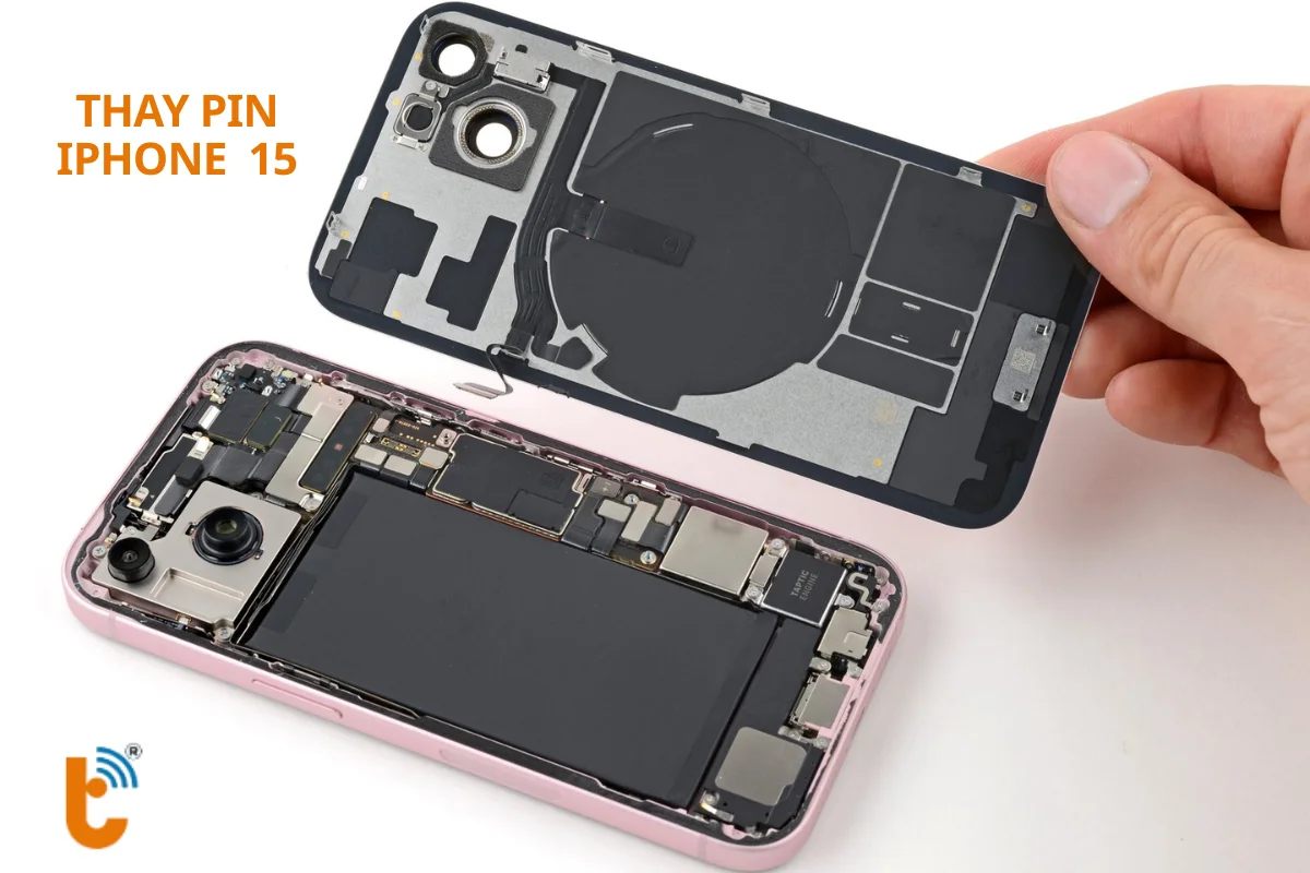 Thay pin iPhone 15