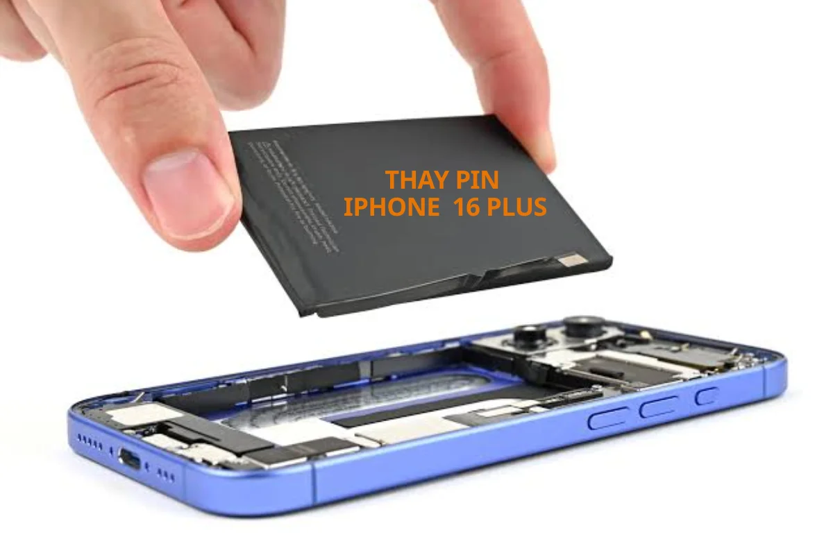 Thay pin cho iPhone 16 Plus