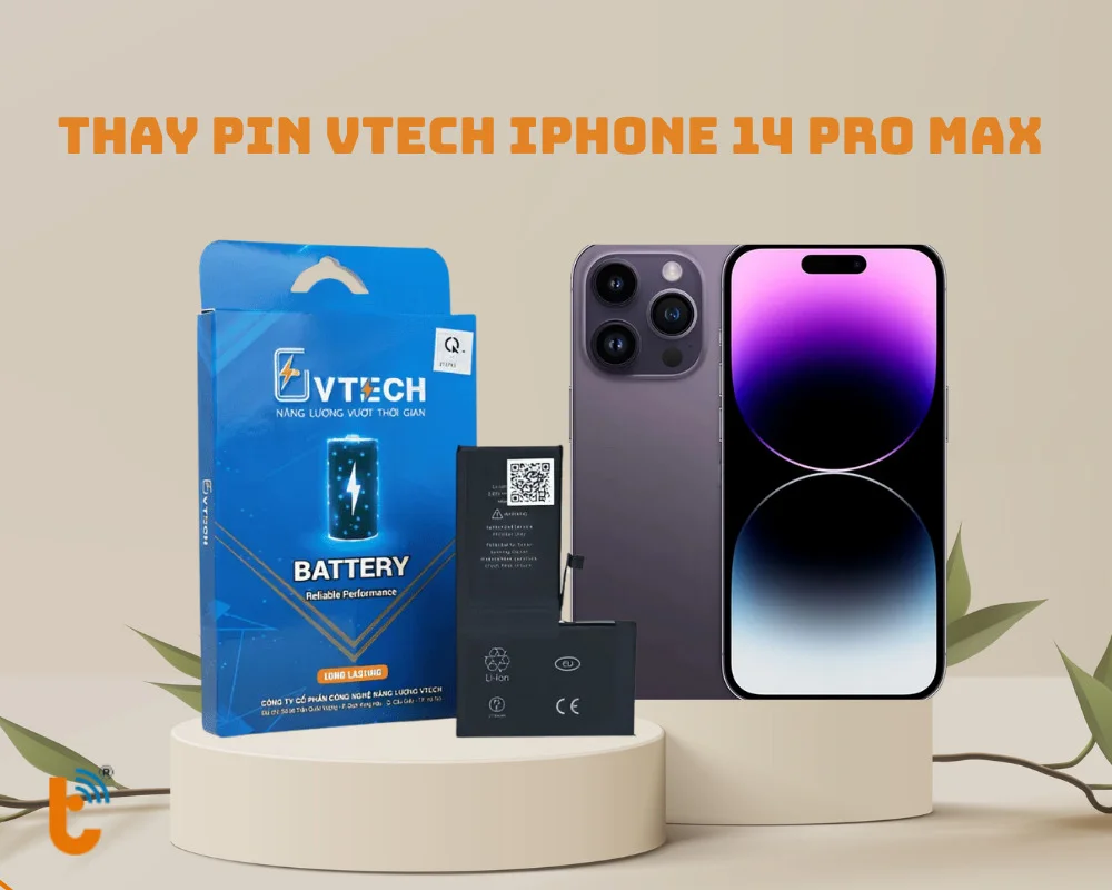 Thay pin Vtech iPhone 14 Pro Max