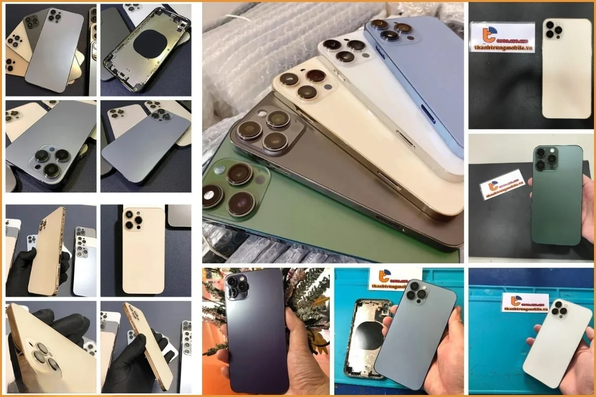 Dịch vụ thay vỏ iPhone tại Thành Trung Mobile