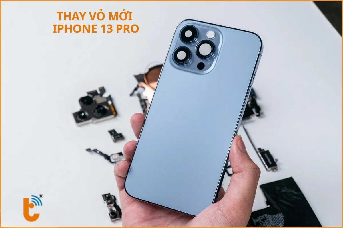 Thay vỏ mới cho iPhone 13 Pro