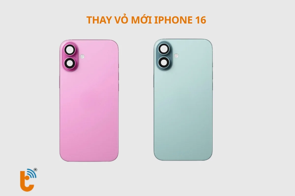 Thay vỏ iPhone 16 mới