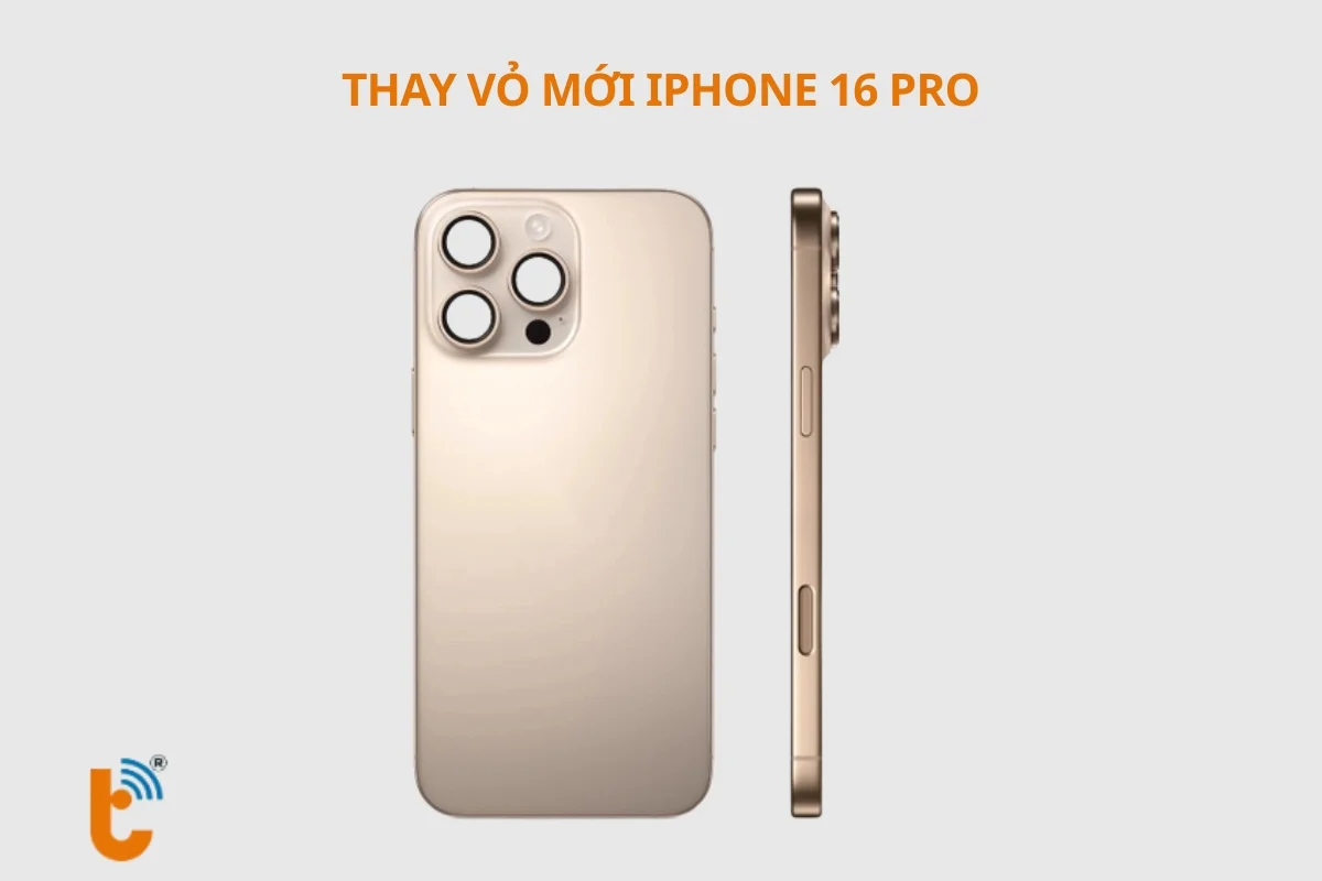 iPhone 16 Pro cần thay vỏ để khôi phục vẻ bên ngoài