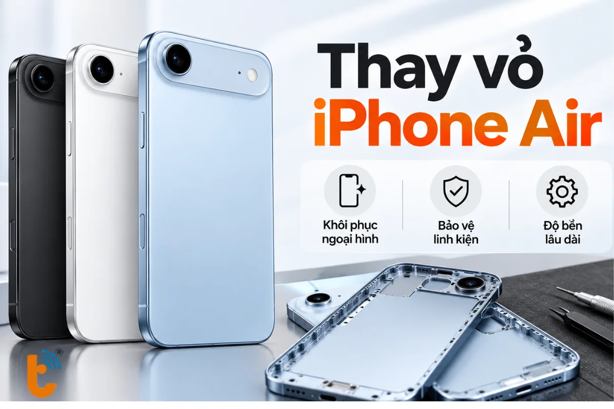 thay vỏ mới cho iPhone Air