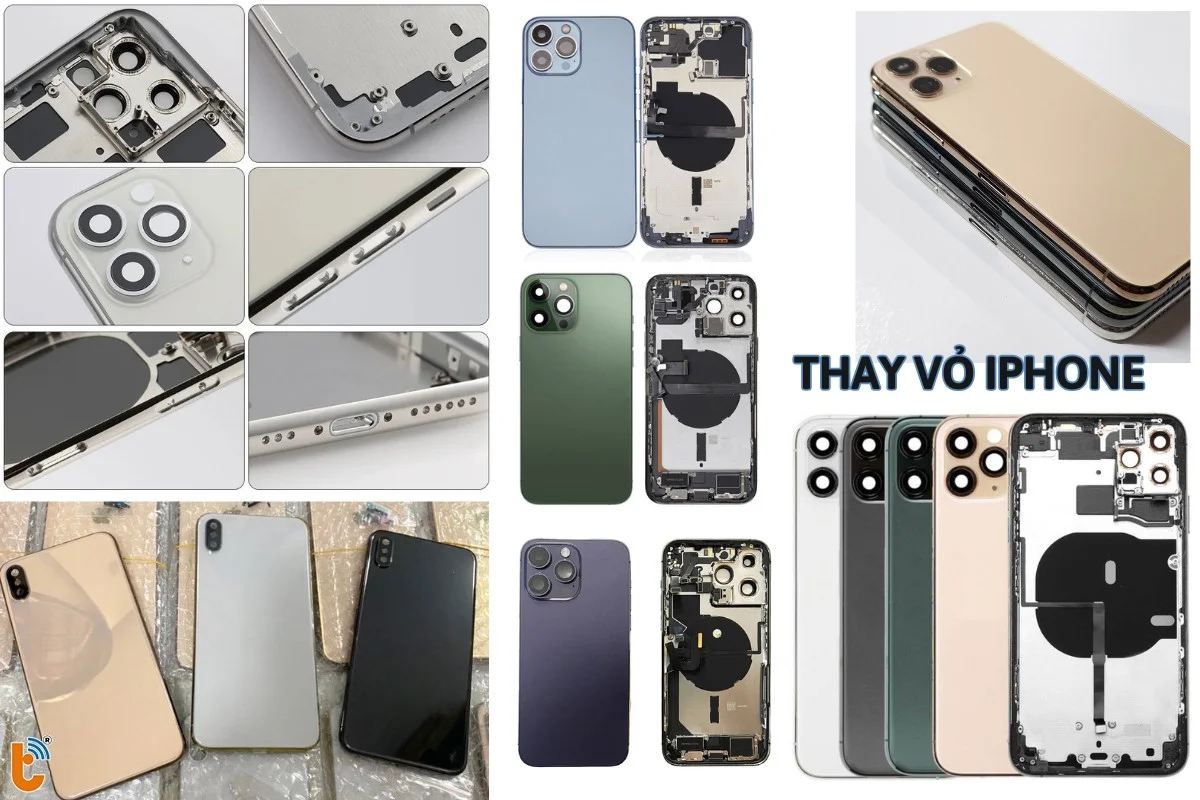 Thay vỏ iPhone