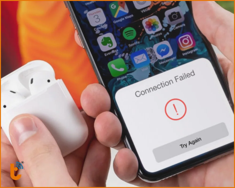 Thông báo Không thể xác minh AirPods