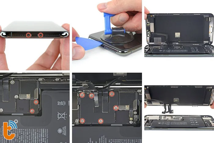 Các bước tháo màn hình iPhone 12 Pro Max