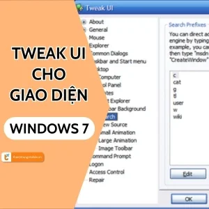 Tweak Ui cho giao diện Windows 7 người dùng cần biết