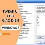 Tweak Ui cho giao diện Windows 7 người dùng cần biết