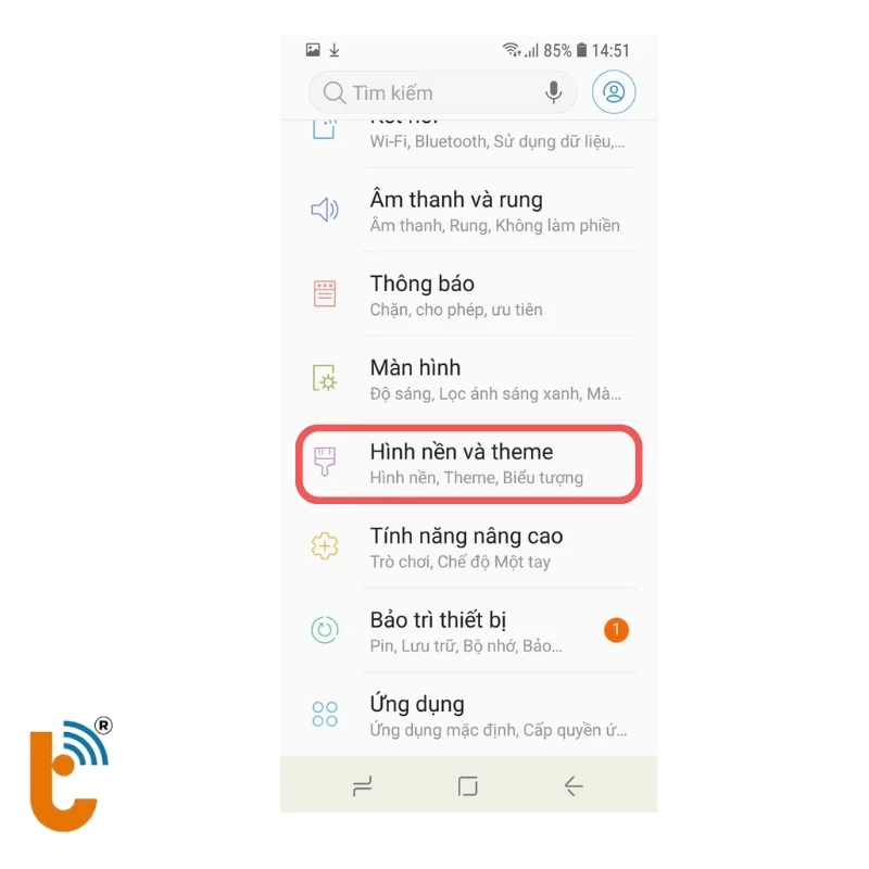 Android cài đặt 1