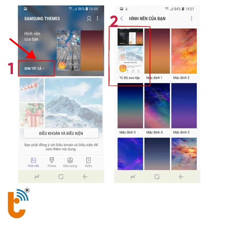 Android cài đặt 2