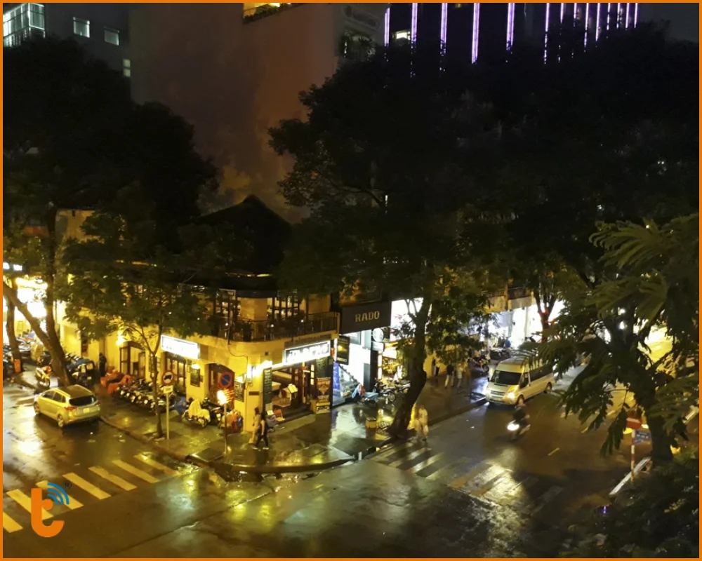 Ảnh chụp bằng camera Samsung J7 Prime trong điều kiện thiếu ánh sáng