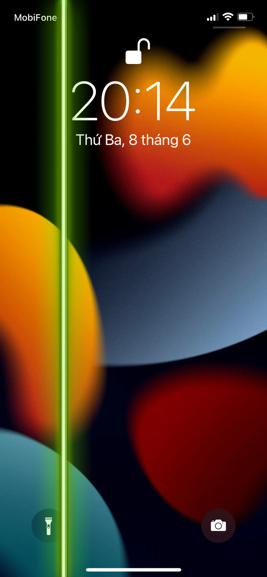 Ảnh sọc màn hình iPhone 1