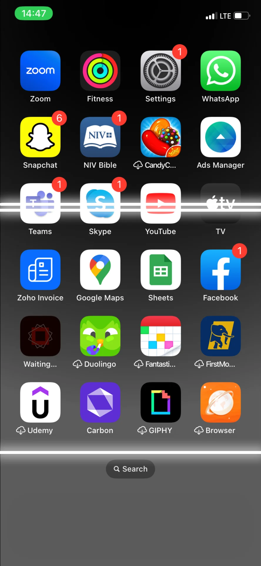 Ảnh sọc màn hình iPhone 3
