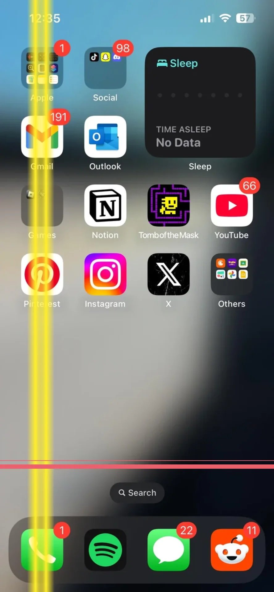 Ảnh sọc màn hình iPhone 4