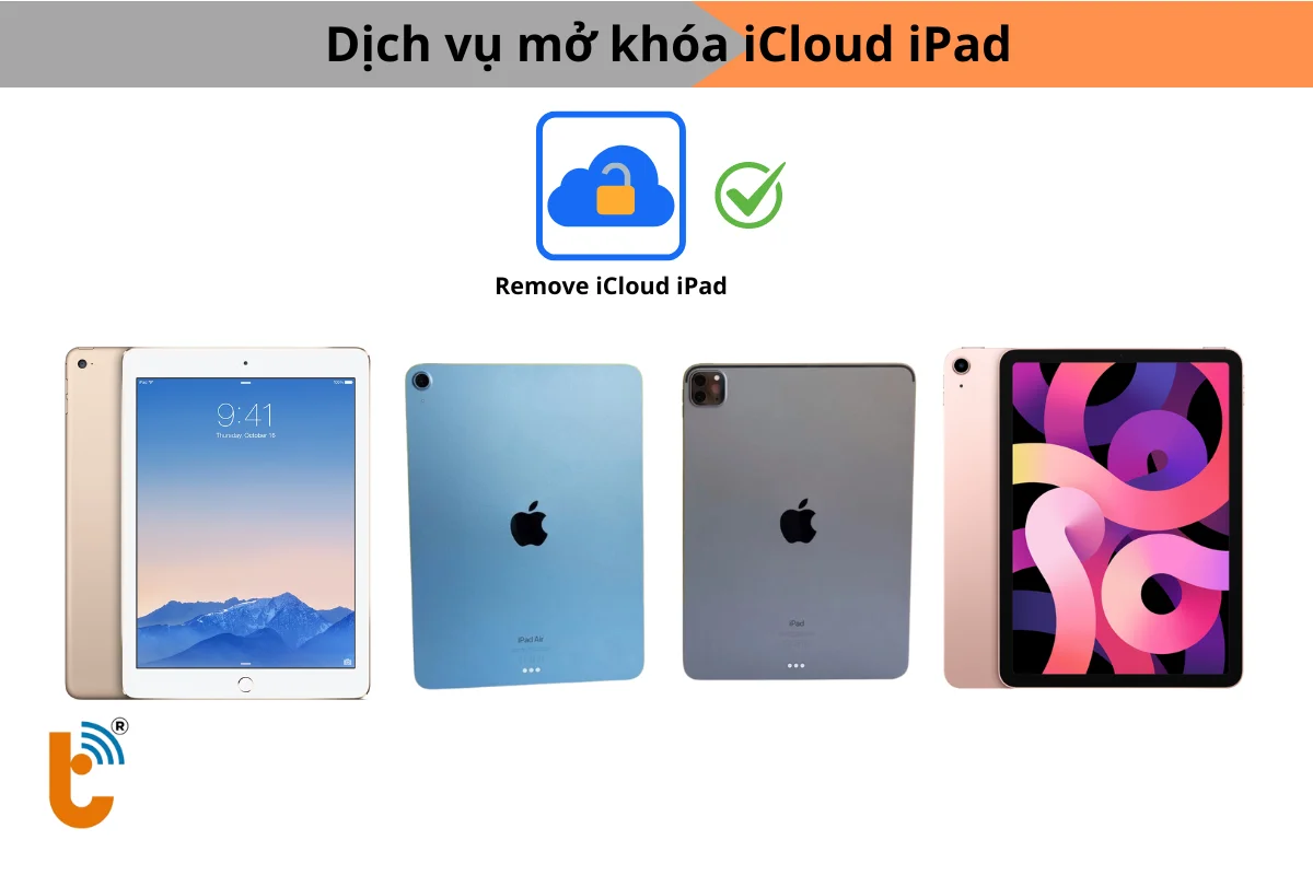 Dịch vụ mở khóa iCloud iPad