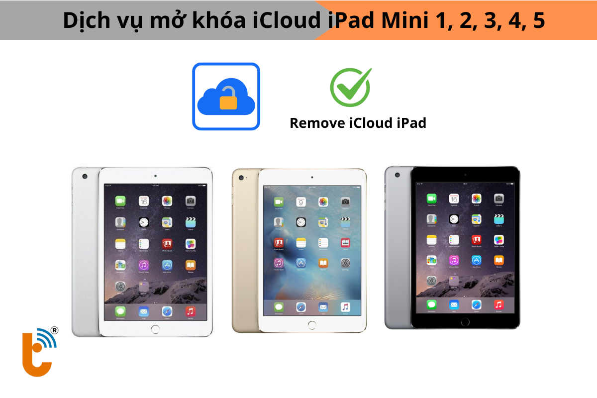 Mở khóa iCloud iPad Mini 1 giá bao nhiêu