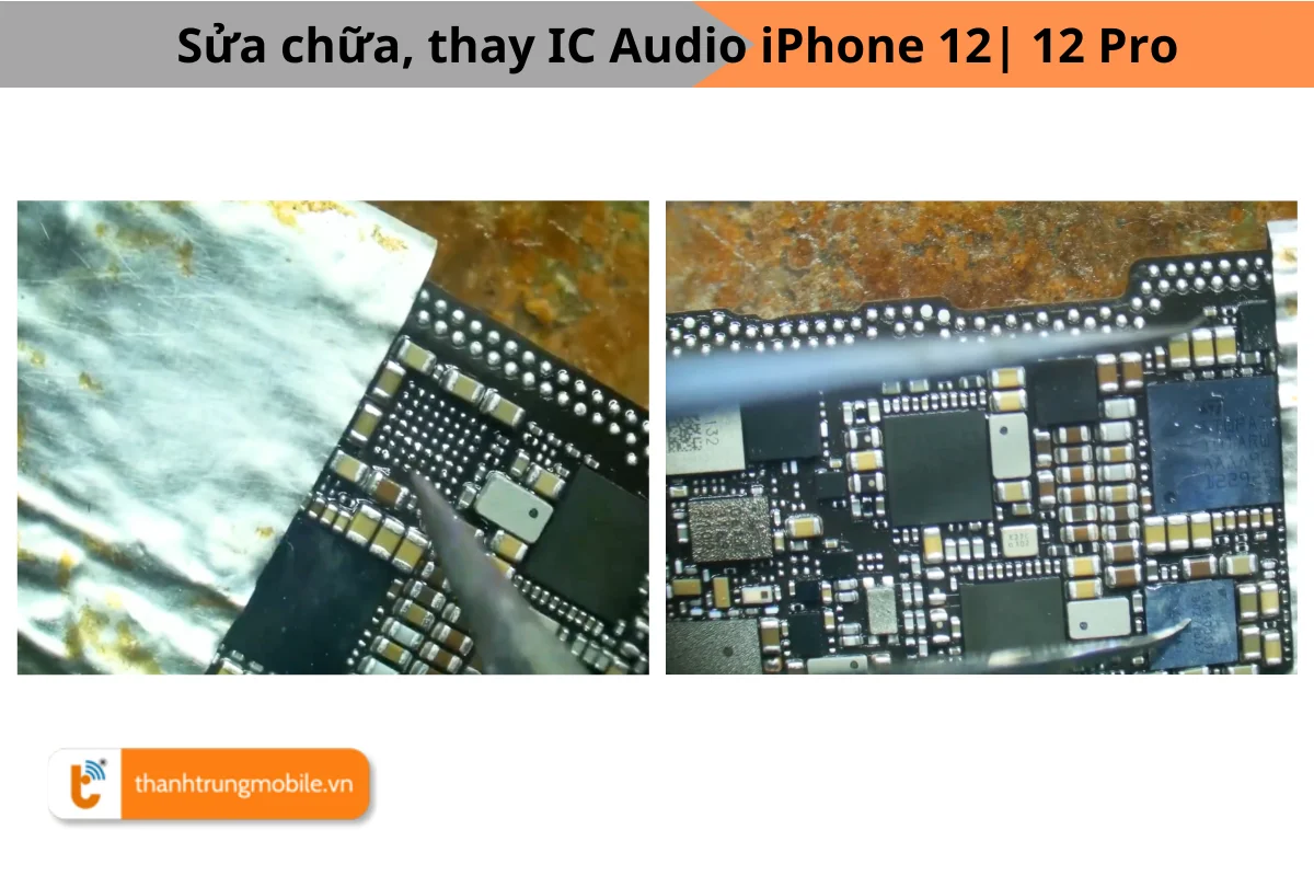 Thay iC Audio iPhone 12 Pro