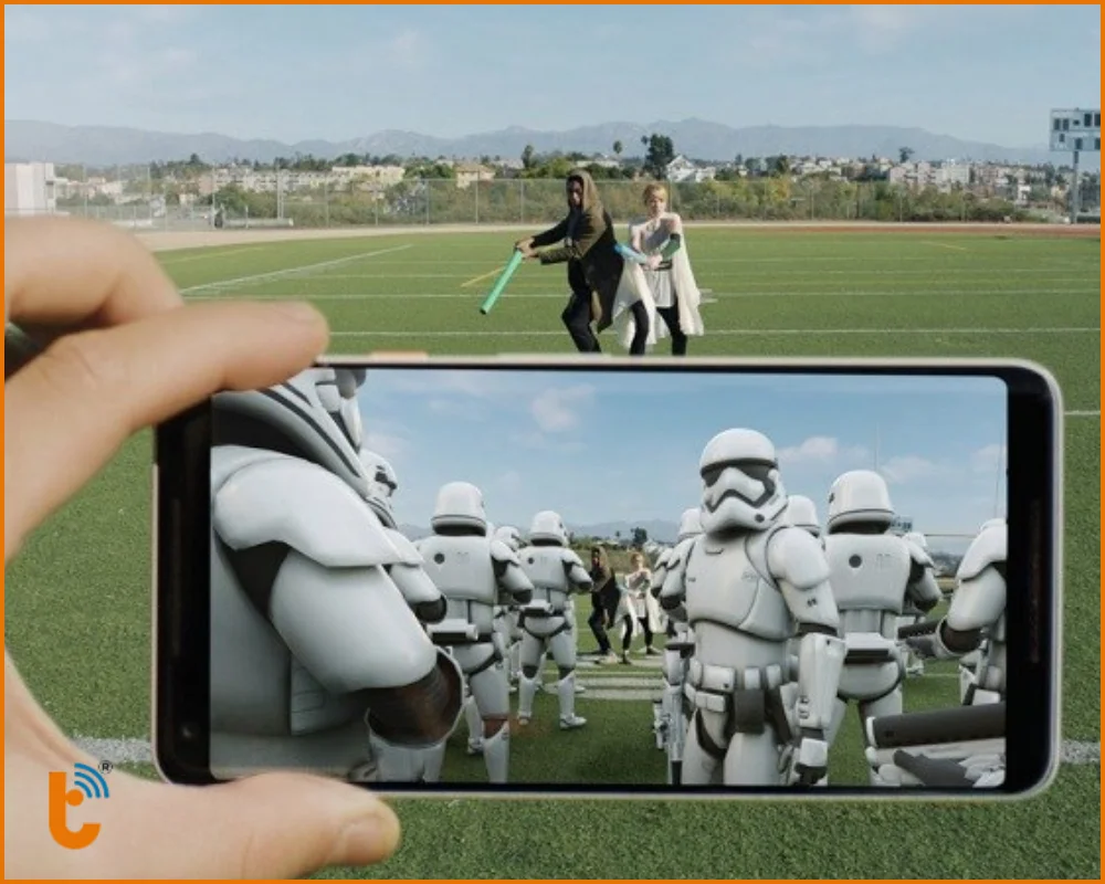 AR Stickers trên dòng máy Google Pixel và Android khác