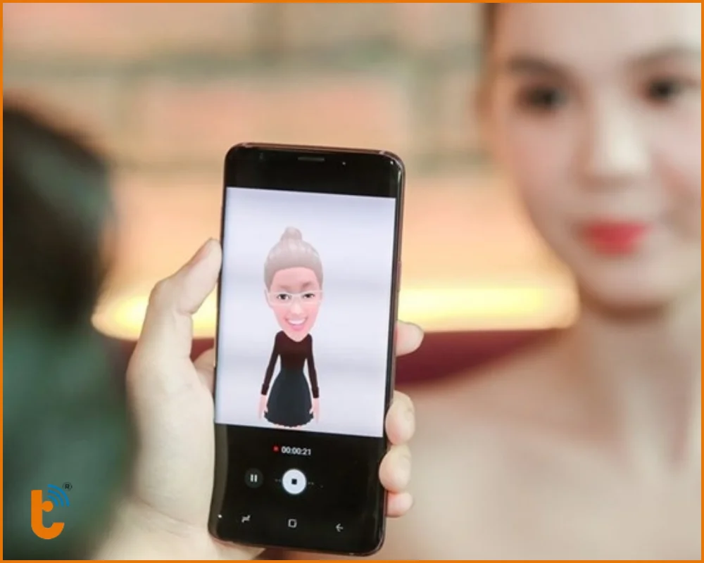 AR Stickers trên dòng máy Samsung