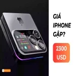 iPhone gập màn hình lộ giá sốc - Bạn sẽ mua?