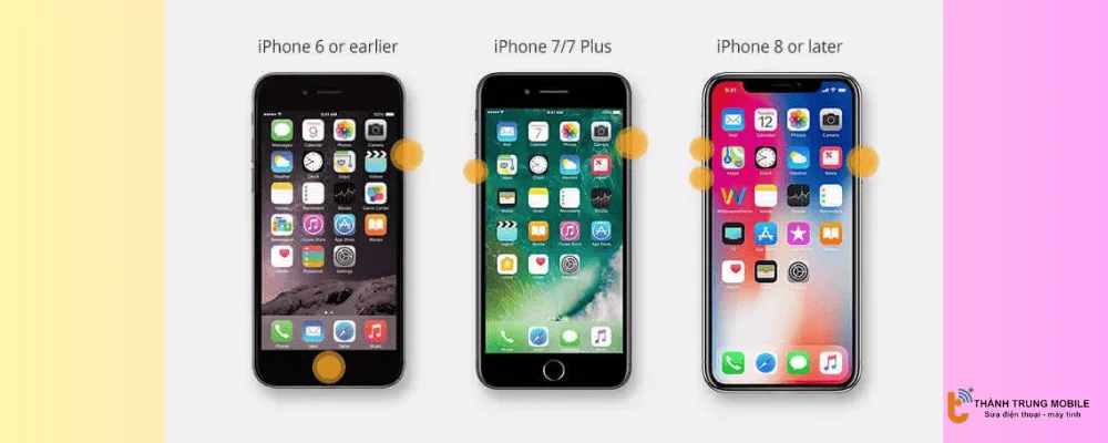 Buộc iPhone khởi động lại