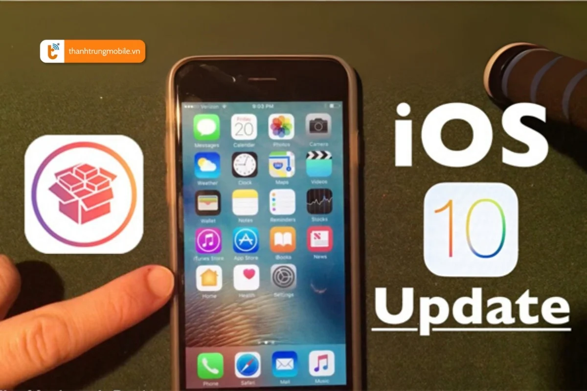 Các công cụ Jailbreak iOS 10 a2