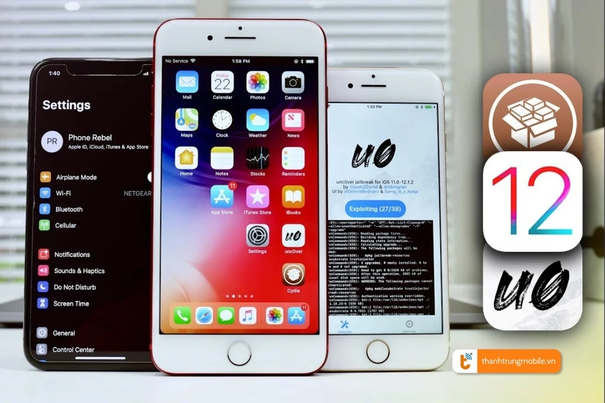 Các công cụ Jailbreak iOS 12 a1