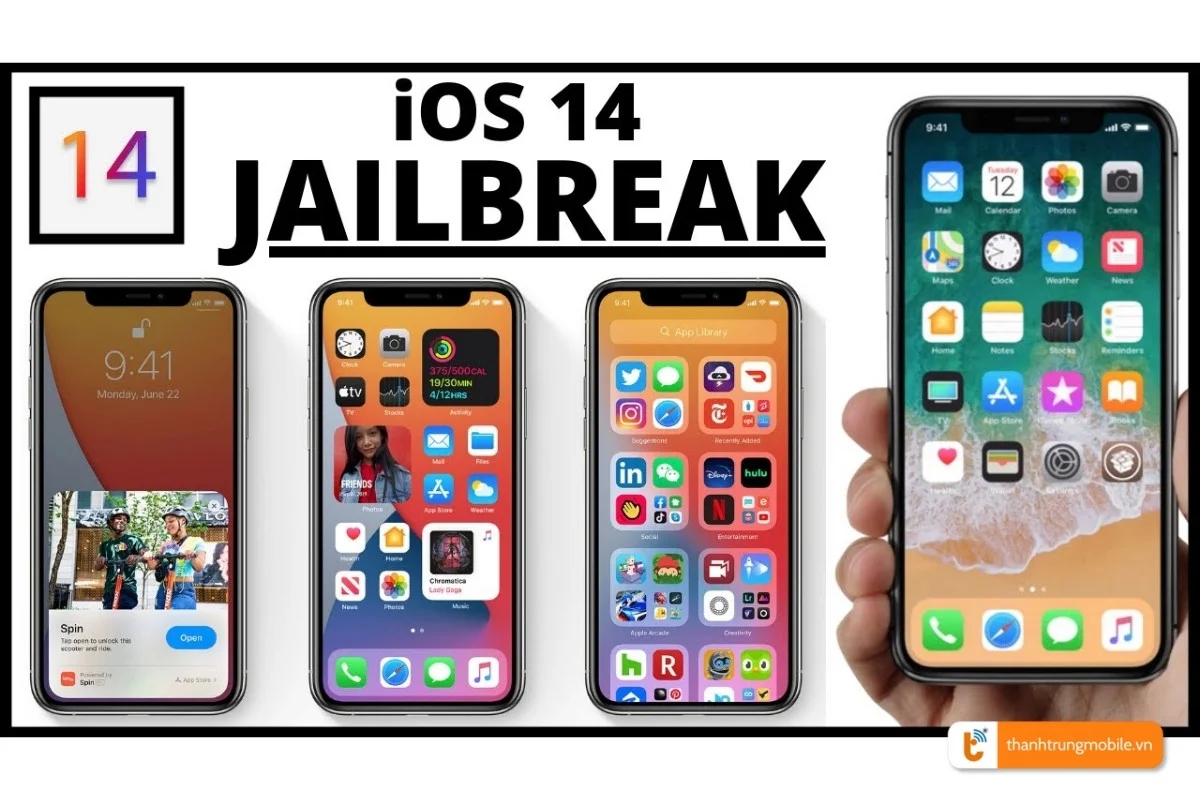 Các công cụ Jailbreak iOS 14 a1