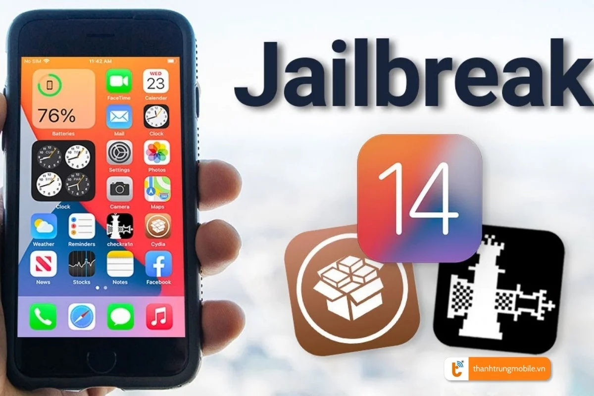 Các công cụ Jailbreak iOS 14 a2