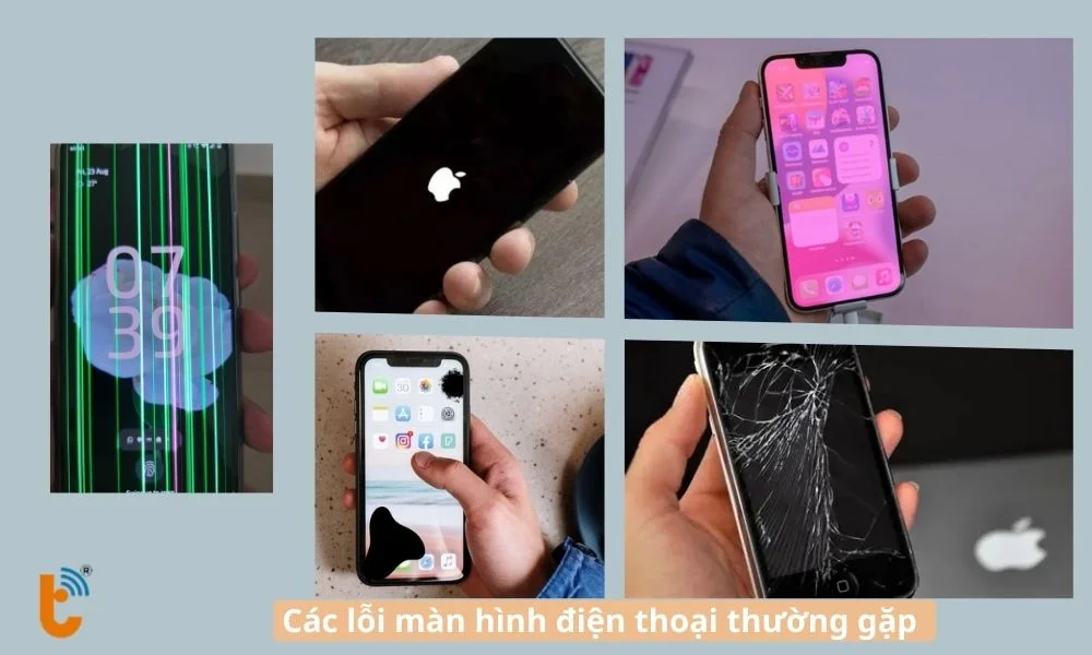 Nhận diện 23 loại lỗi màn hình phổ biến