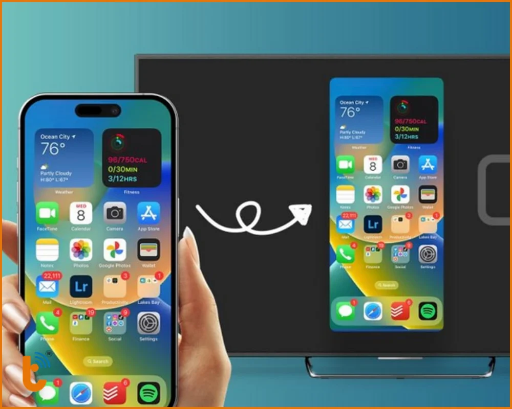 Các lỗi thường gặp và mẹo xử lý khi chia sẽ màn hình iPhone lên tivi