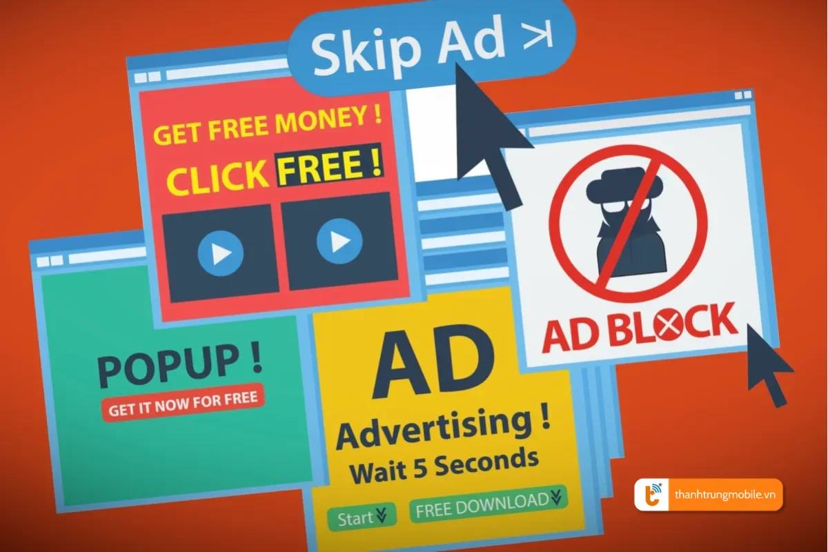 cách chặn quảng cáo tự bật lên trên điện thoại