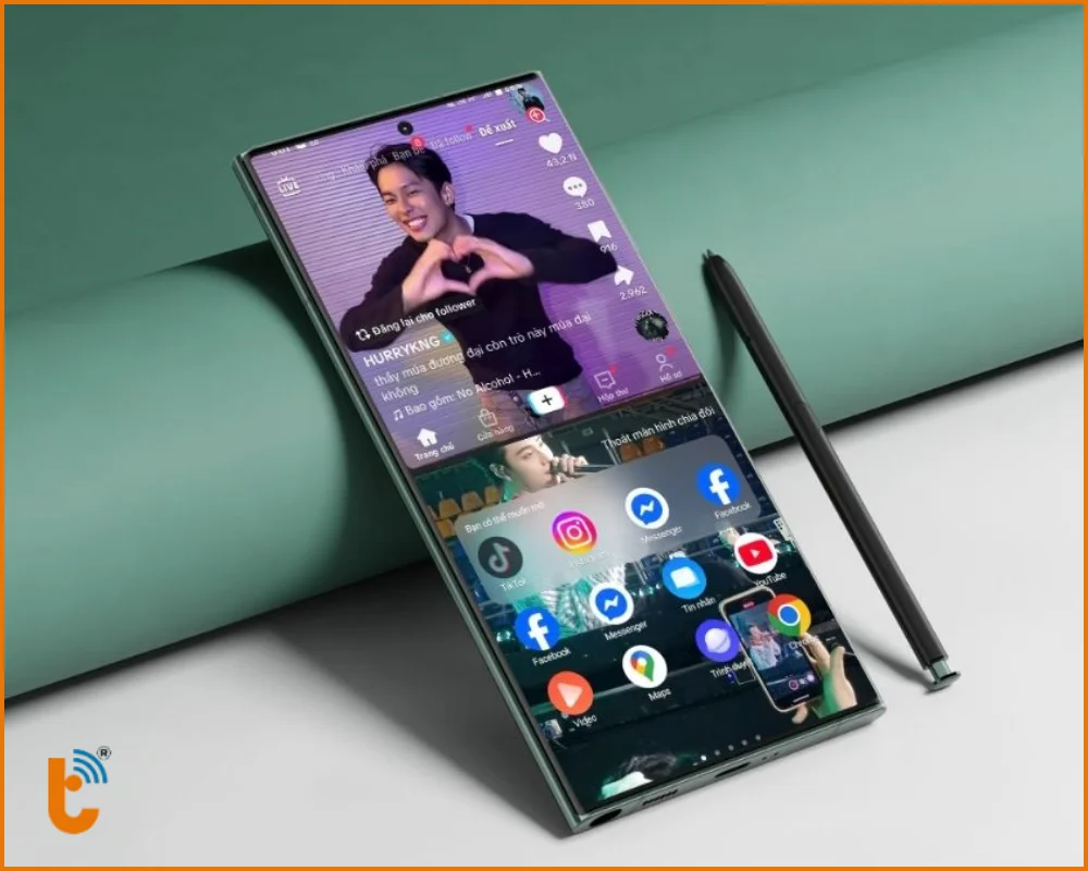 Cách chia đôi màn hình Android (cách chung cho mọi máy)