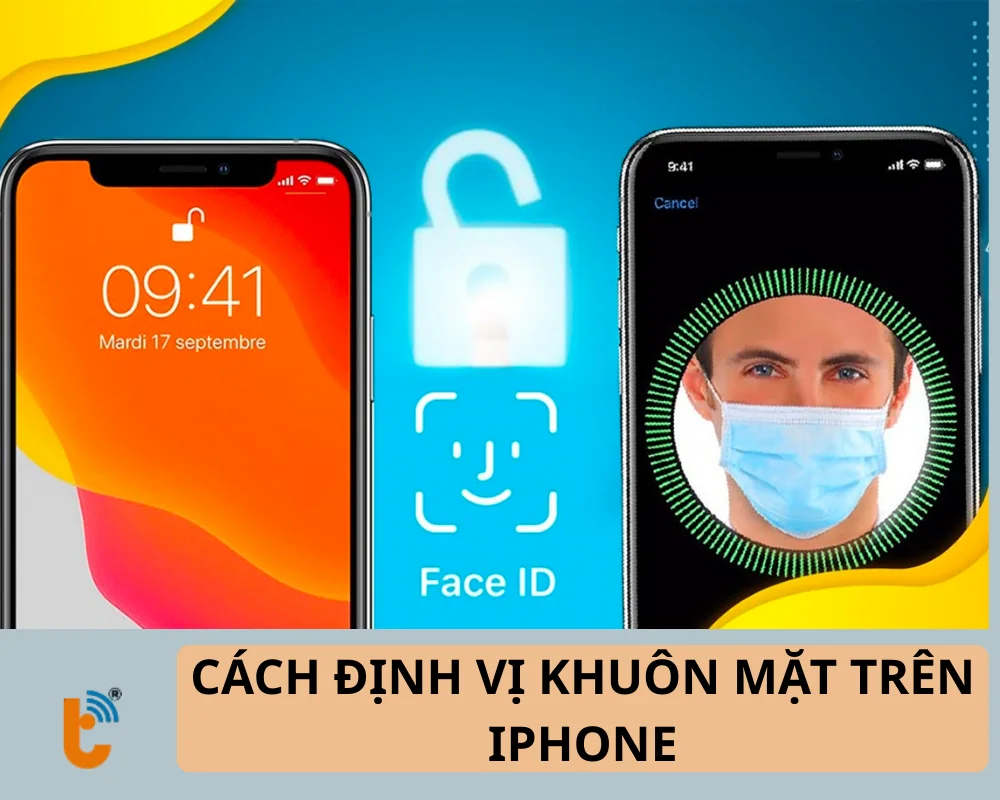 cách định vị khuôn mặt trên iphone